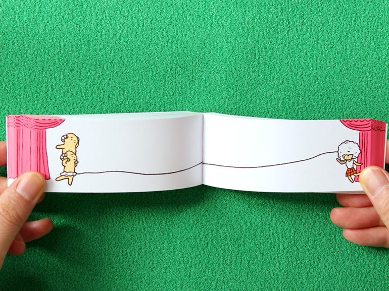 PARA-PARA flipbook Curly Girly Dancer